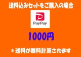 【1000円】送料込みセットと同時発送の場合のみ